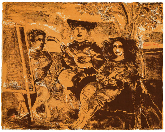 Francisco Corzas "El perro crítico", 1973