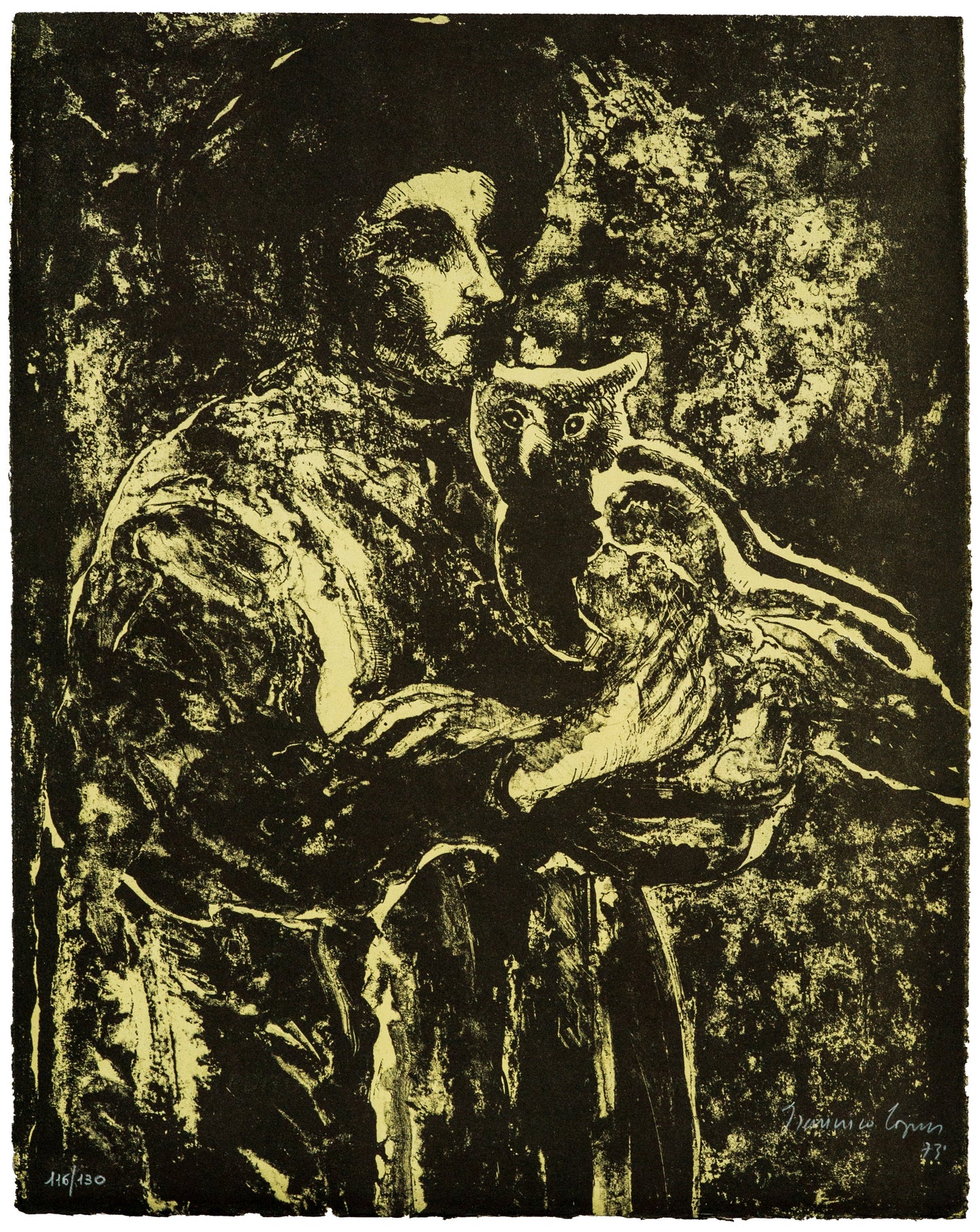 Francisco Corzas "El ciego vidente", 1973