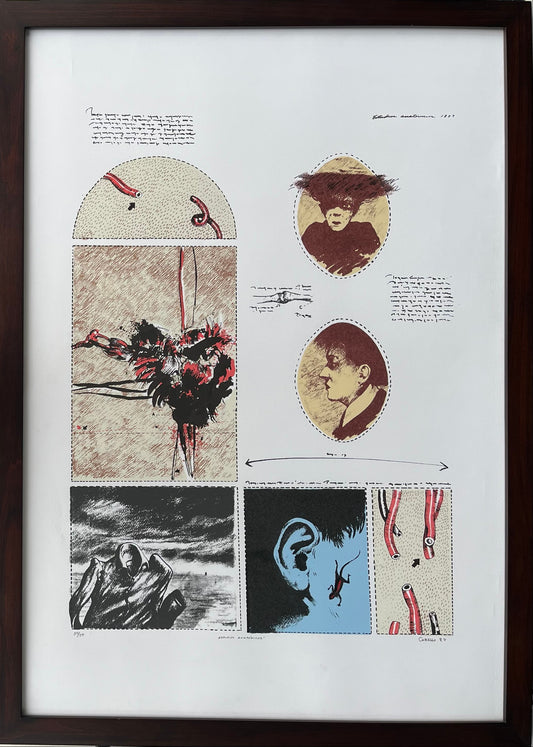 Javier Campos Cabello "Estudios anatómicos", 1988