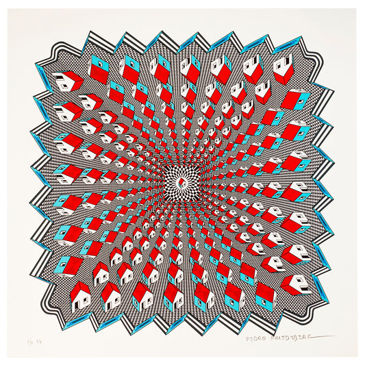 Pedro Friedeberg "1000 casas para 1000 pendejos", 2019